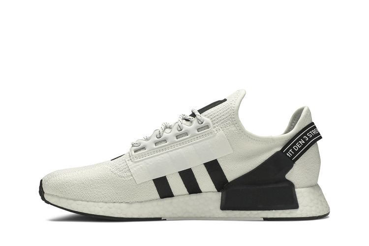 Size 4.0 Adidas NMD_R1 V2 'Footwear White'