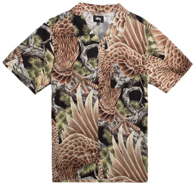 Stussy Big Falcon Shirt Black
