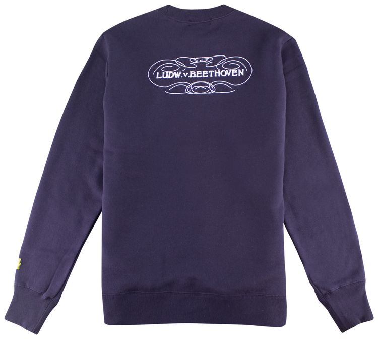 Undercover Beethoven Crewneck Sweatshirt Dark Purple