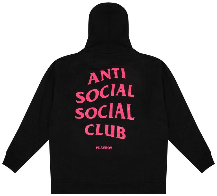 Anti Social Social Club x Playboy OG Hoodie Black