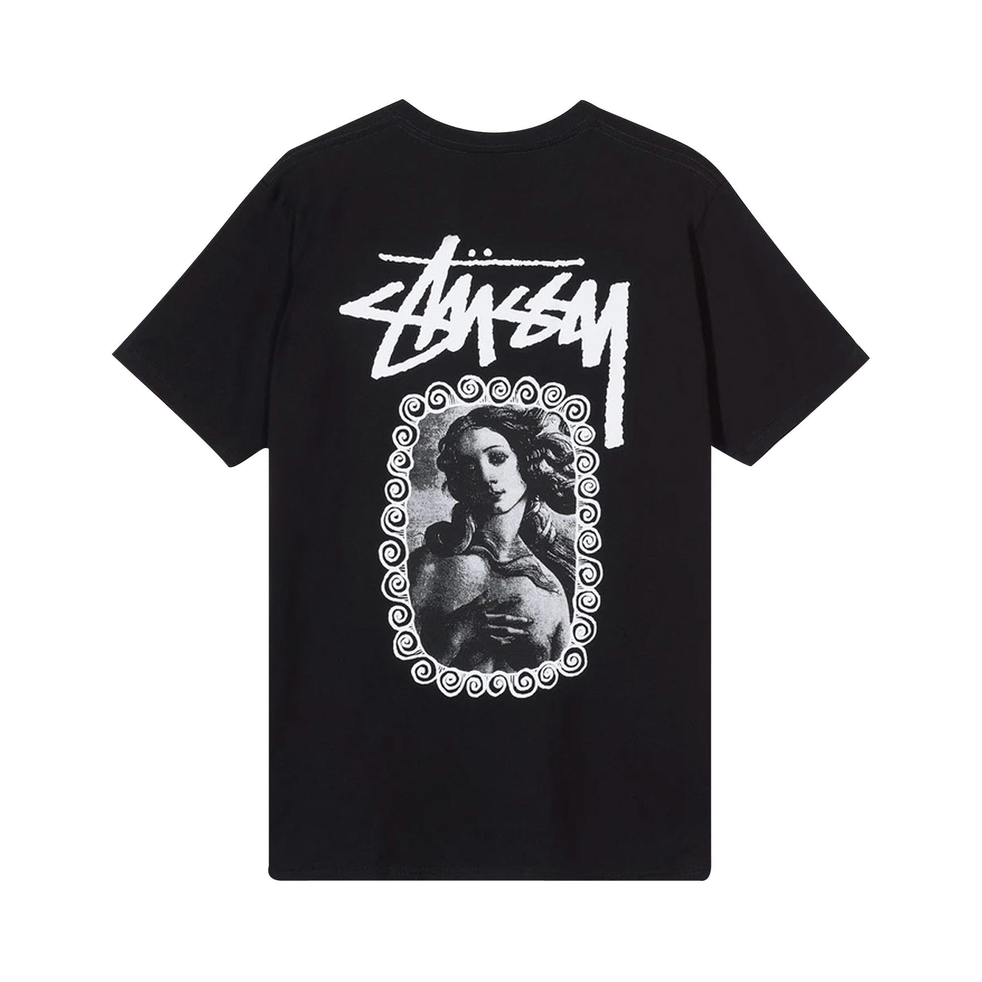 Buy Stussy Venus Swirl Tee 'Black' - 1904608 BLAC | GOAT