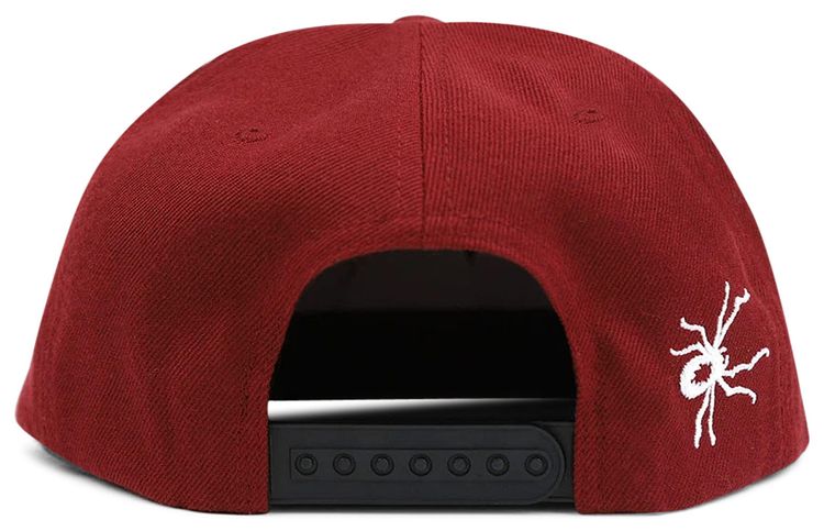 Pleasures Venom Snapback Hat Maroon