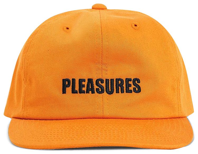 Pleasures Power Logo Hat Orange