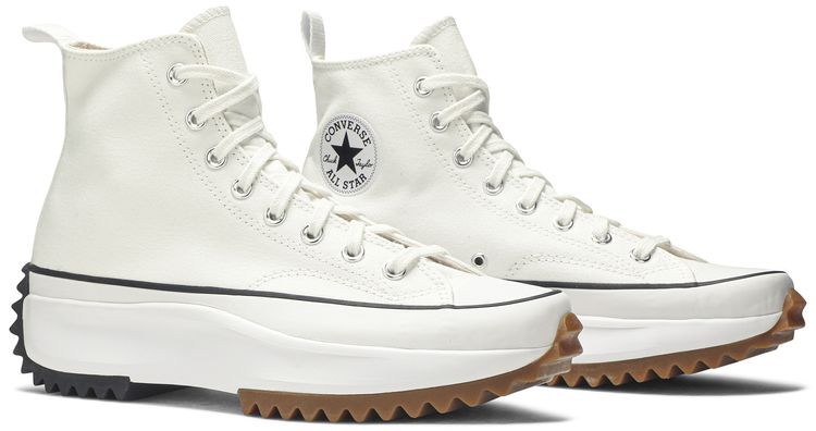 Converse Run Star Hike High White Black Gum