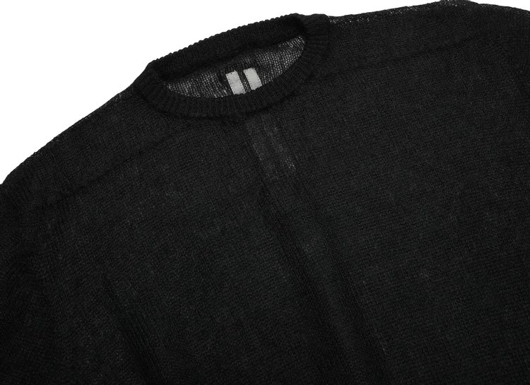 Rick Owens Sheer Knit Jumper Black