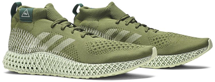 Pharrell Williams x adidas 4D Runner Olive