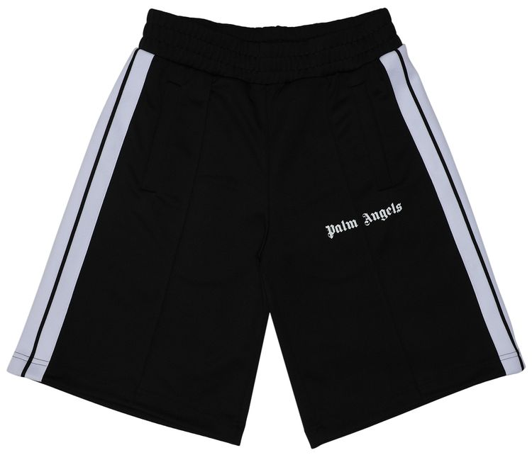 Palm Angels Track Shorts Black