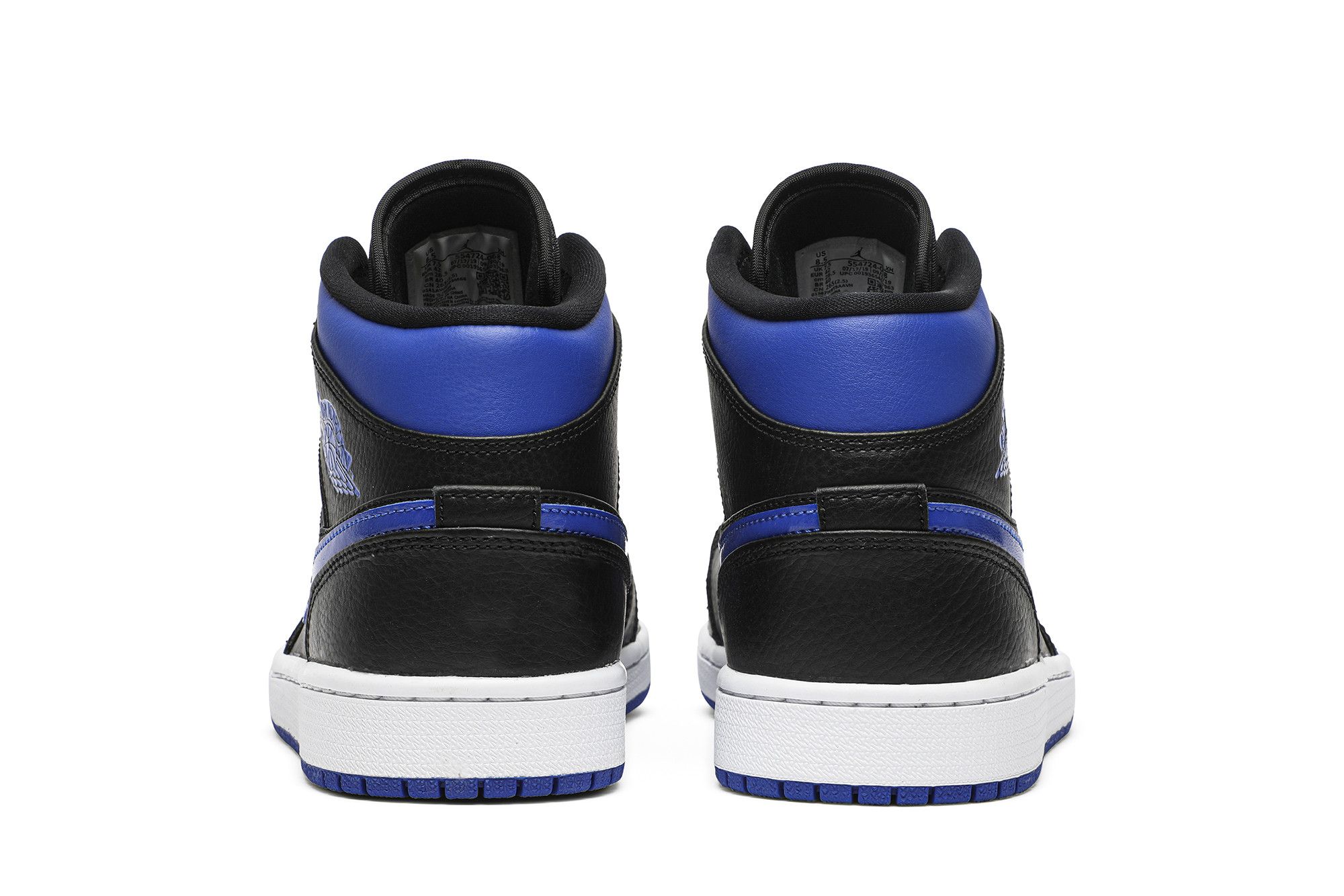 Air jordan 1 mid white black hyper royal store