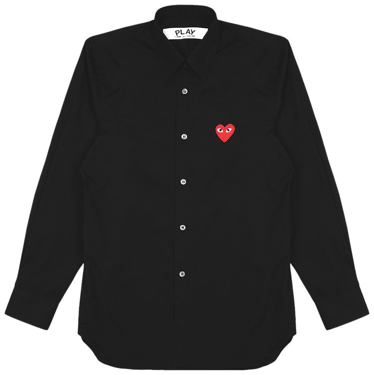 Comme des Garcons PLAY Woven Shirt Black