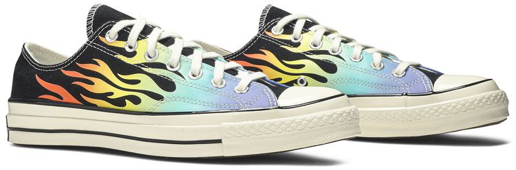 Converse Chuck 70 Low Archive Print   Flames