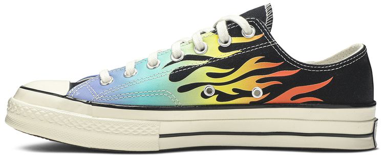 Converse Chuck 70 Low Archive Print   Flames
