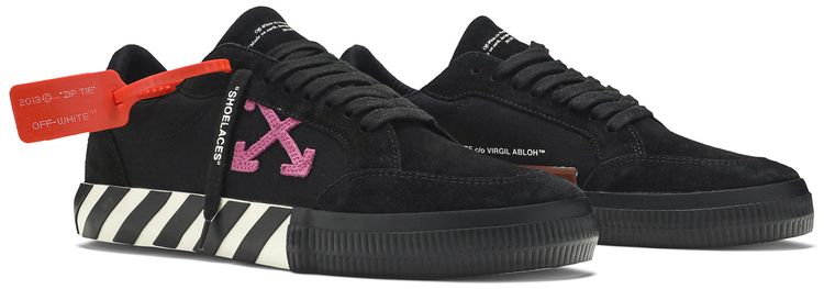 Off White Vulc Sneaker Black Fuchsia 2019