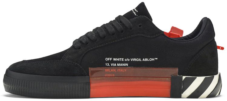 Off White Vulc Sneaker Black Fuchsia 2019