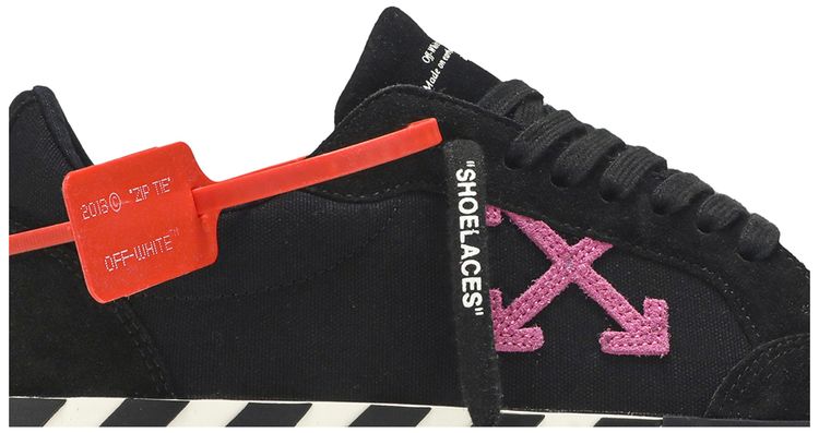 Off White Vulc Sneaker Black Fuchsia 2019