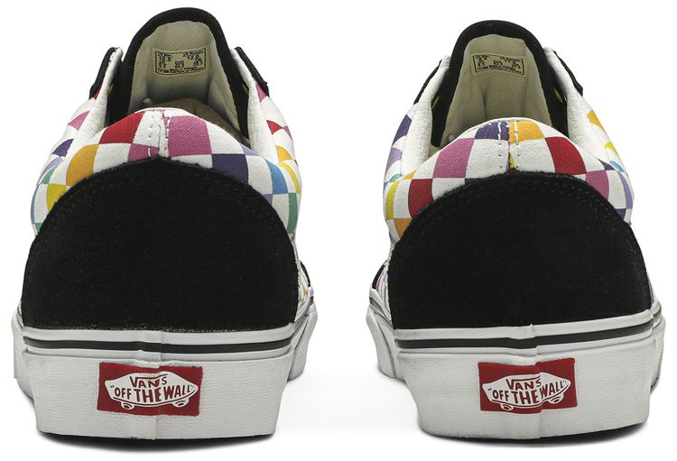 Vans Old Skool Rainbow Checkerboard