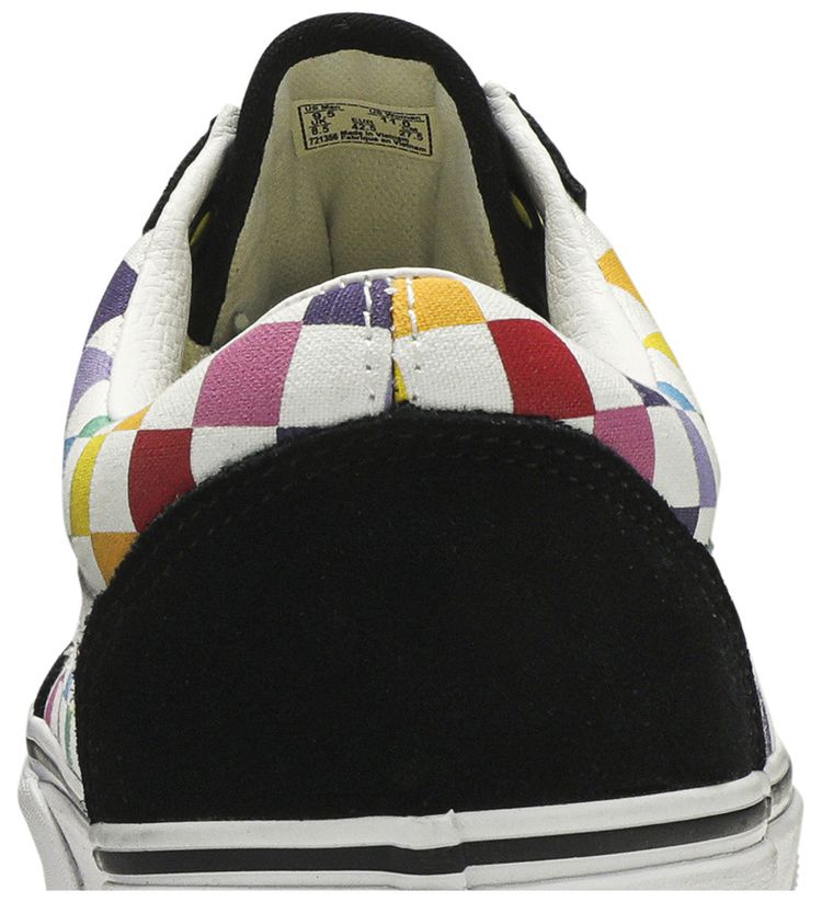 Vans Old Skool Rainbow Checkerboard
