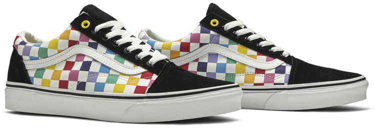 Vans Old Skool Rainbow Checkerboard