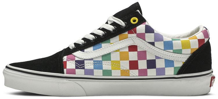 Vans Old Skool Rainbow Checkerboard