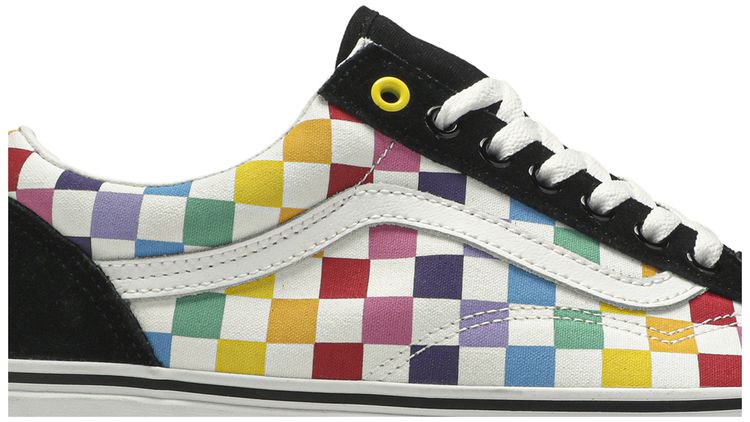 Vans Old Skool Rainbow Checkerboard