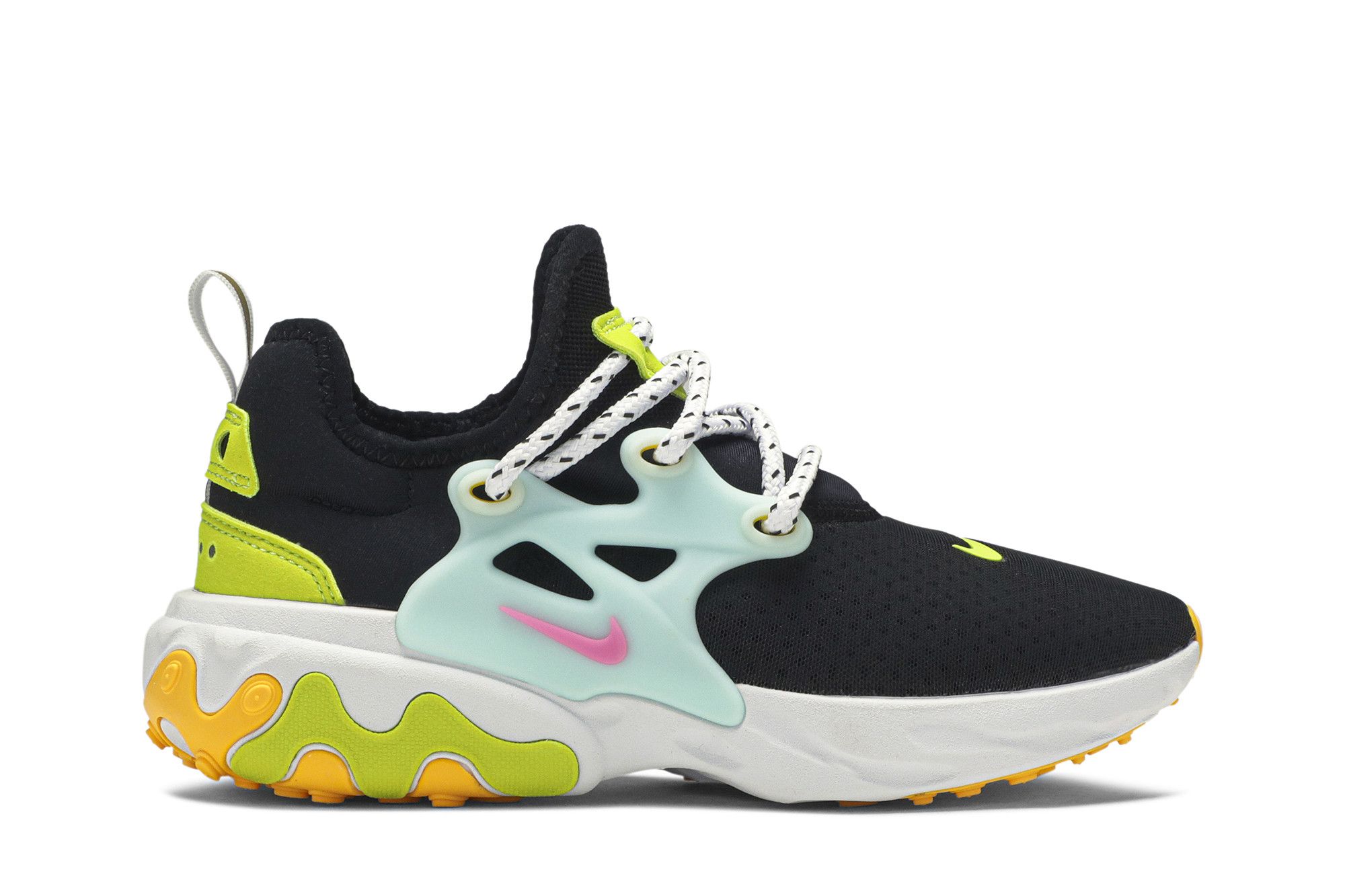 Nike presto react yellow olive hotsell