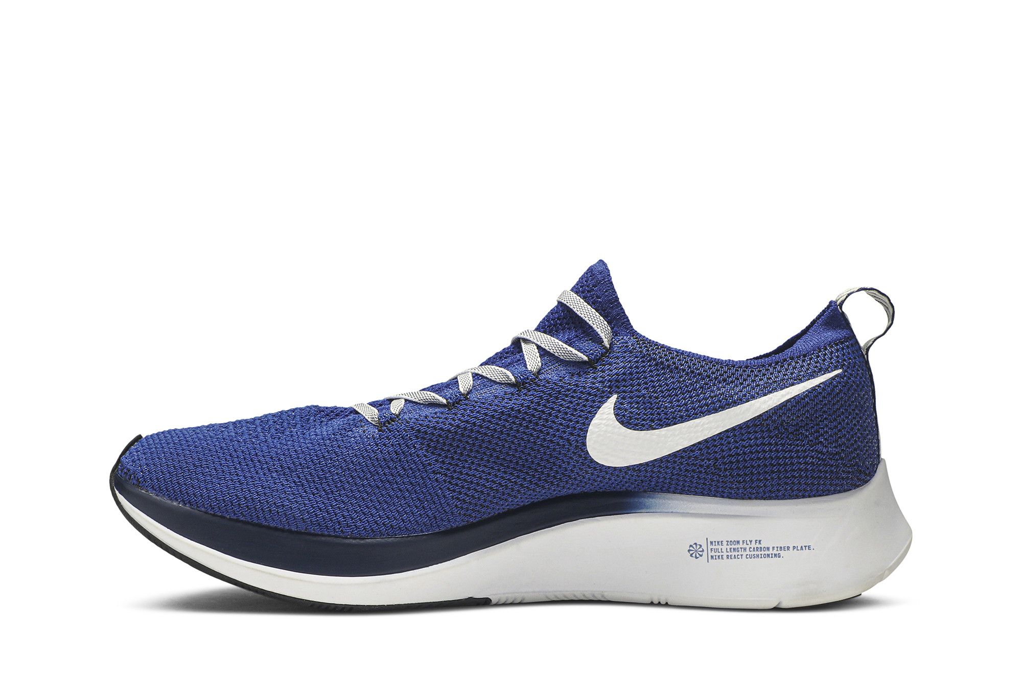 Size 6.5 Zoom Fly Flyknit Deep Royal