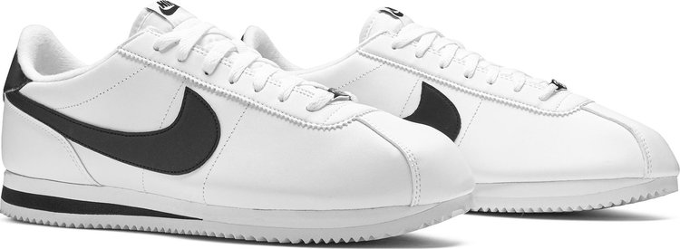 Cortez Basic Leather White Black