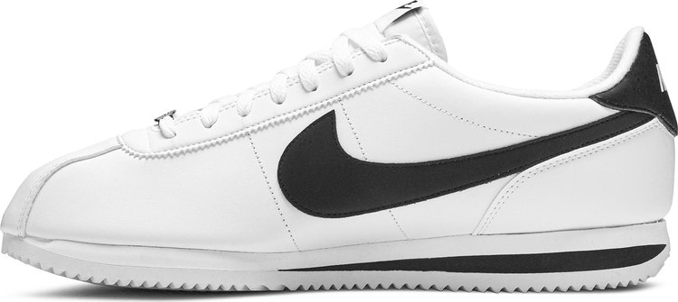 Cortez Basic Leather White Black