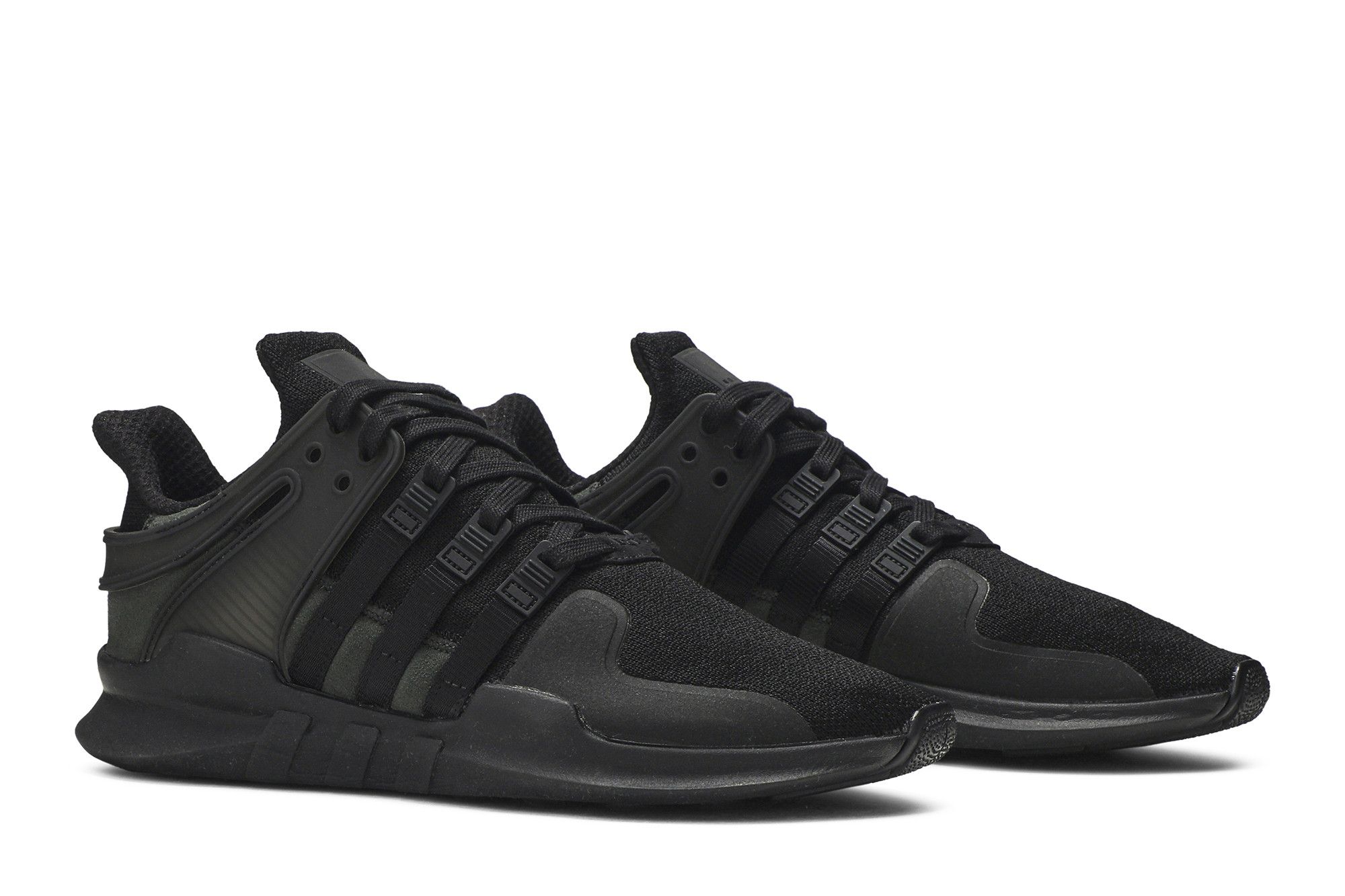 Eqt support all black best sale