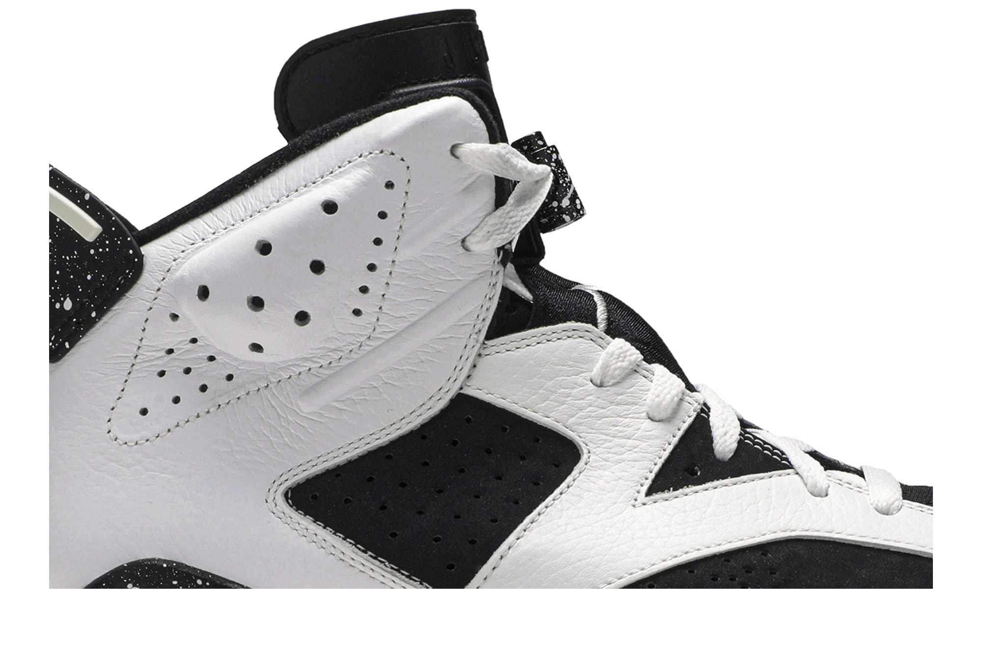 Jordan 6 Retro Oreo 384664-101 White Black Size 7 Mens | eBay
