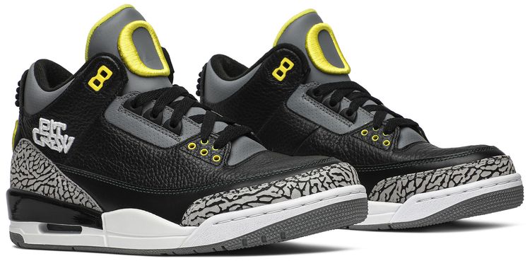 Air Jordan 3 Retro Oregon Pit Crew Sample