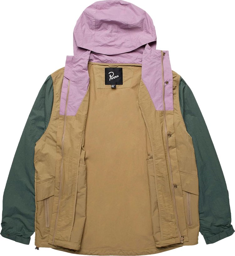 Parra Distorted Logo Jacket Sand