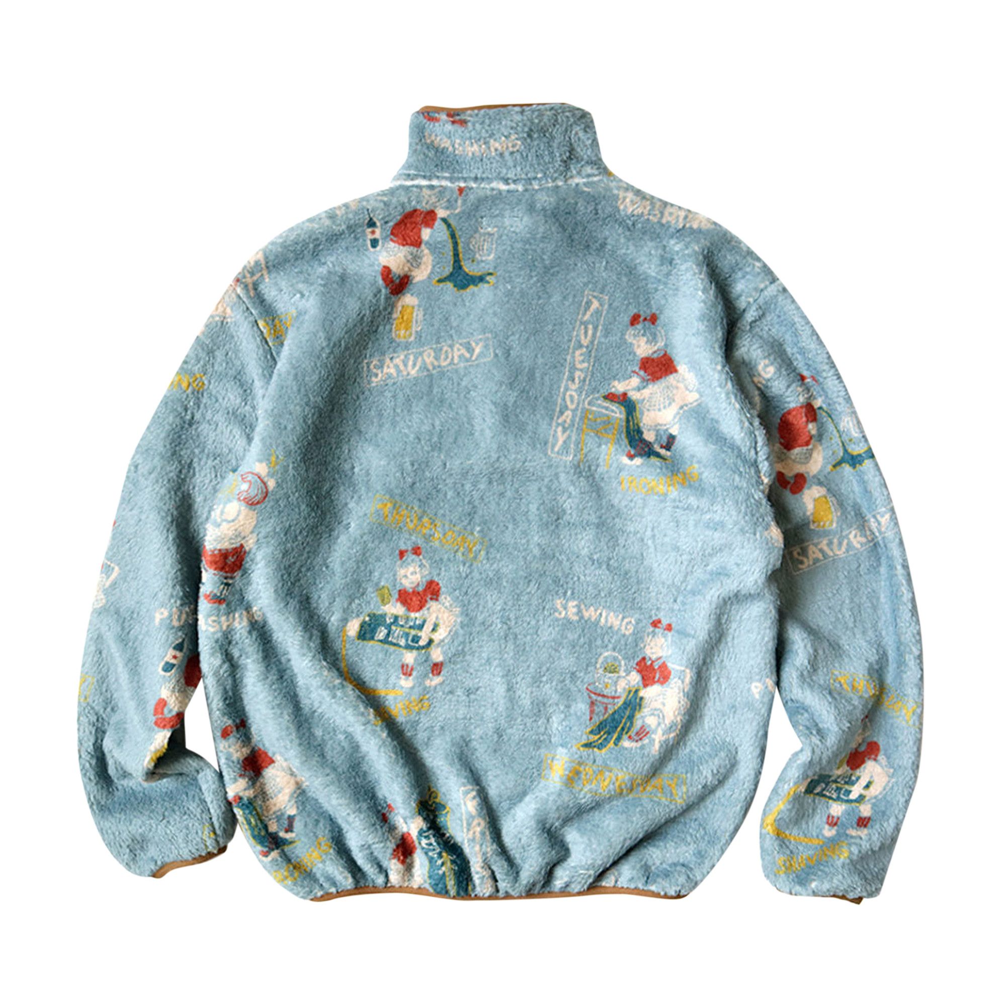 Kozara12 TECH COUNTRY ver.1 ２枚セット Buy Kapital Kountry Calendar Fleece Pullover 'Sax