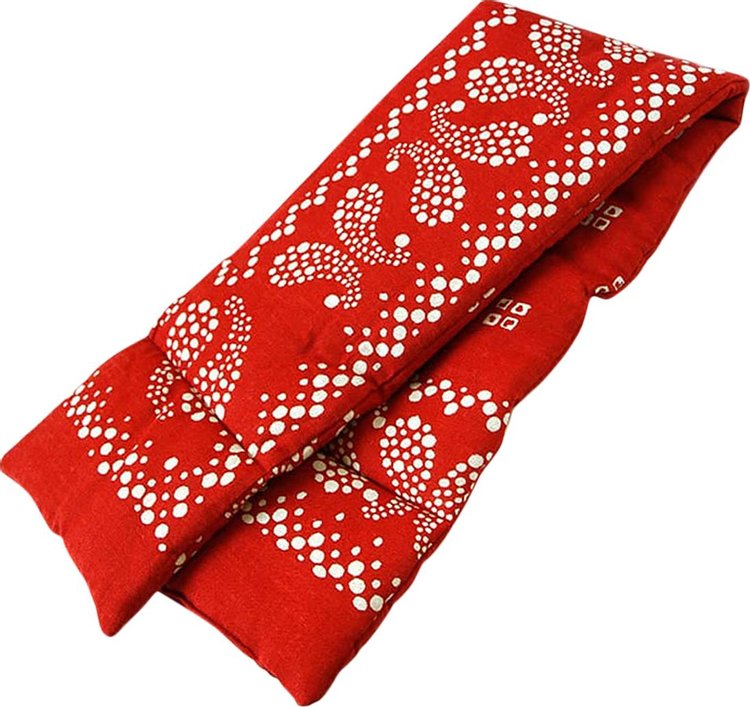 Kapital Linen Rayon Bandana Kesa Scarf Red