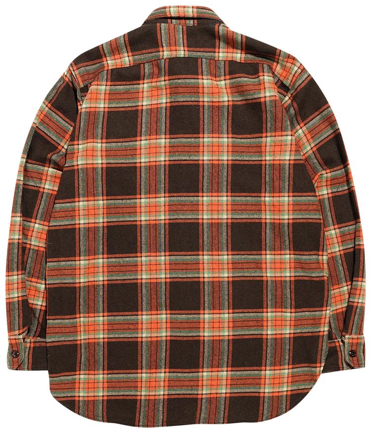 Engineered Garments Work Shirt BrownOrange