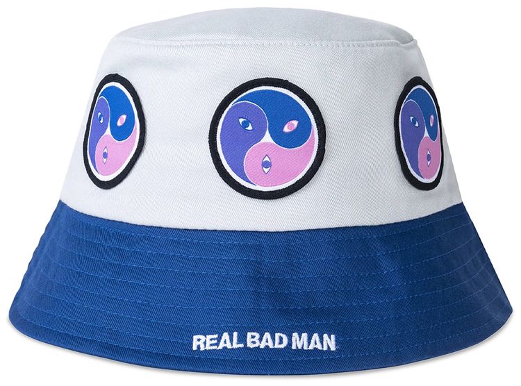 Real Bad Man Three Way Patch Fisherman GreyBlue