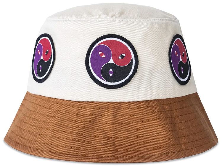 Real Bad Man Three Way Patch Fisherman NaturalTobacco