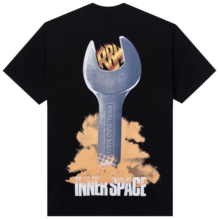 Real Bad Man All Gates Open Short Sleeve Tee Black