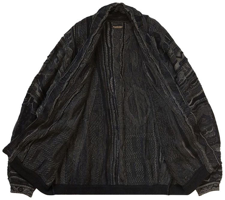 Kapital 7G Boro Gaudy Cardigan Black