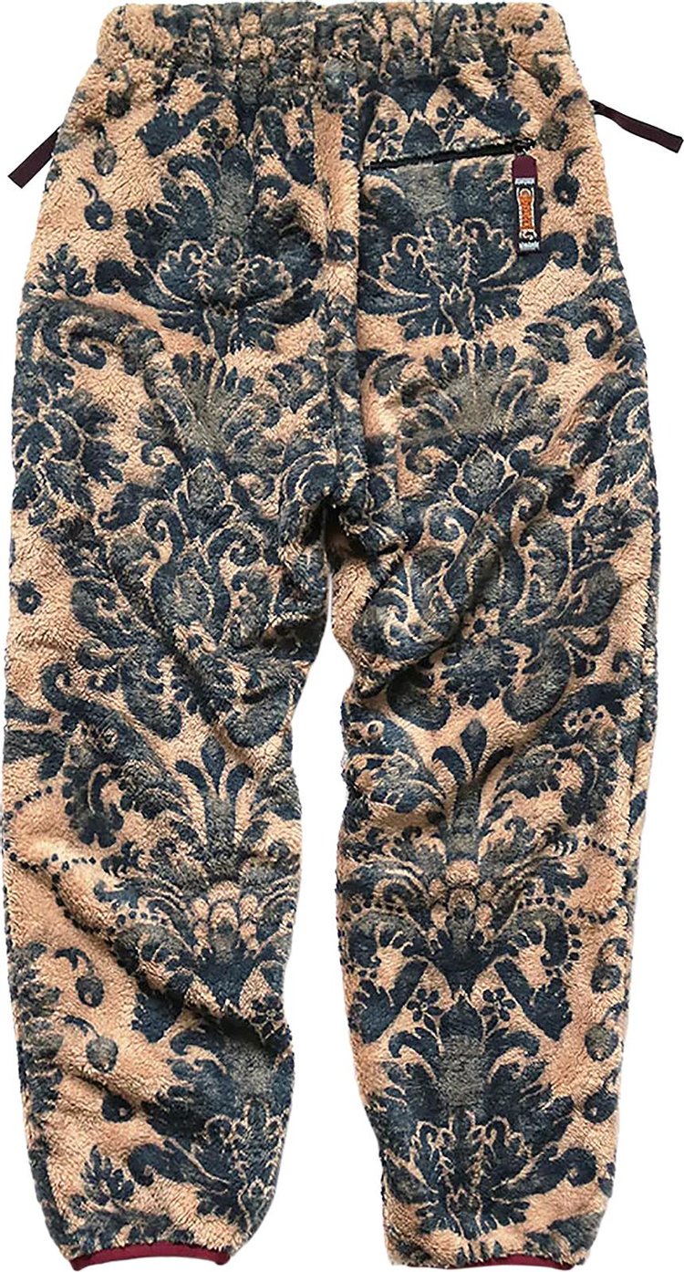 Kapital Damask Fleece Easy Pants Beige