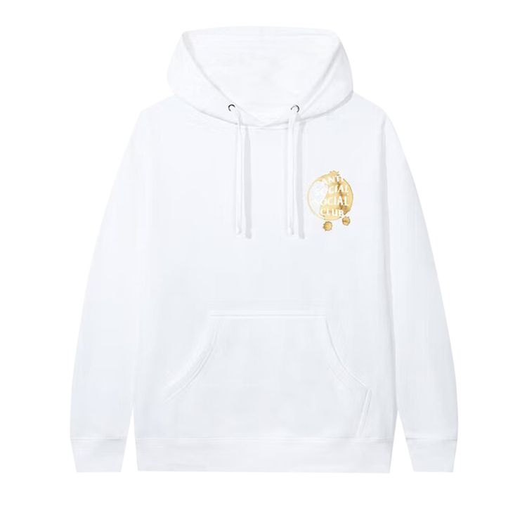 Anti Social Social Club Every Morning Every Time Hoodie White