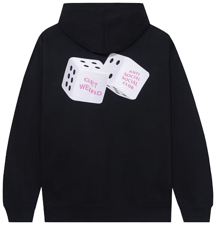 Anti Social Social Club Best Of Luck Hoodie Black