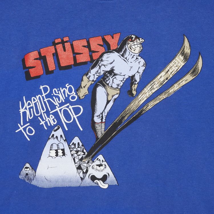 Stussy Keep On Rising To The Top Royal Blue