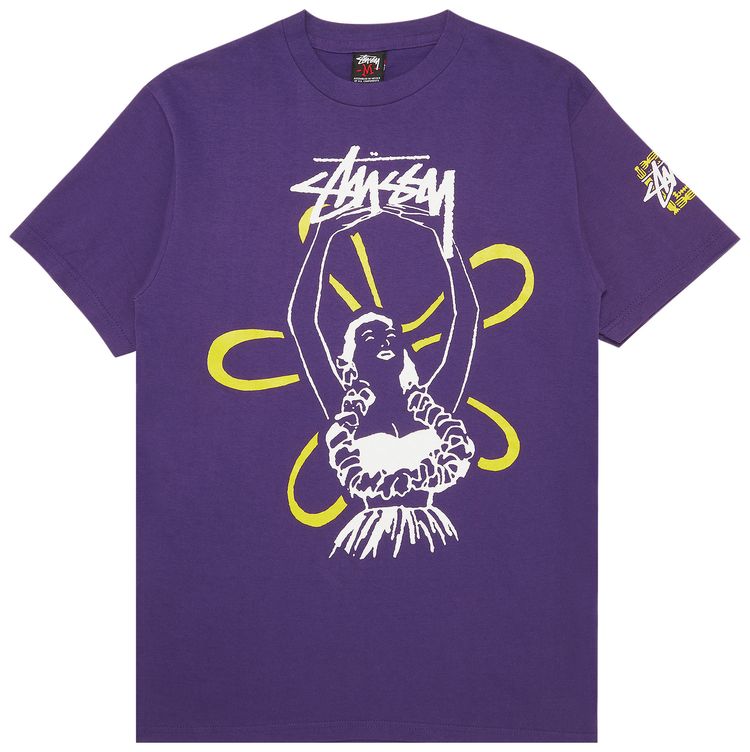 Stussy Gear Hula Dancer Tee Purple