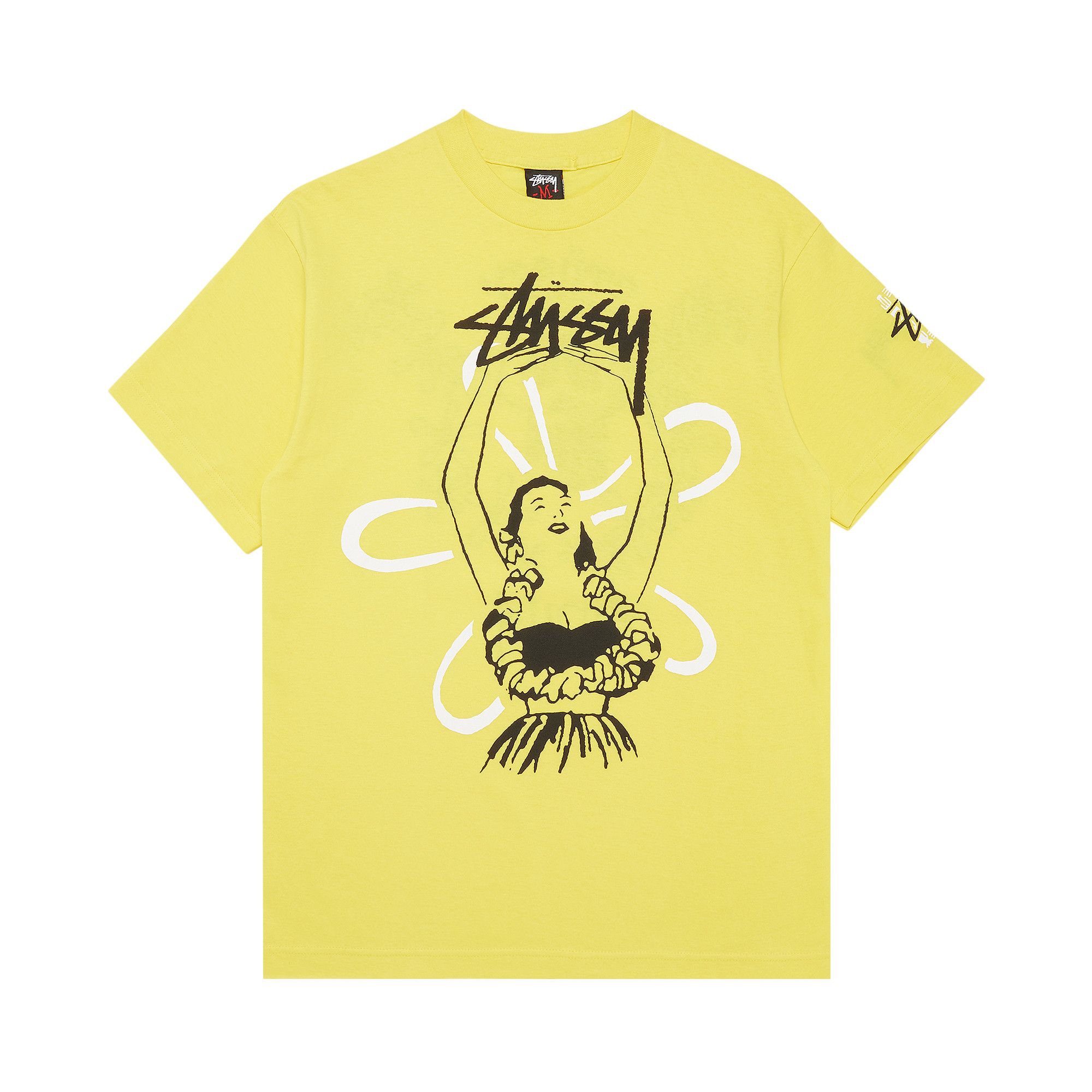 Buy Stussy Gear Hula Dancer Tee 'Yellow' - 0535