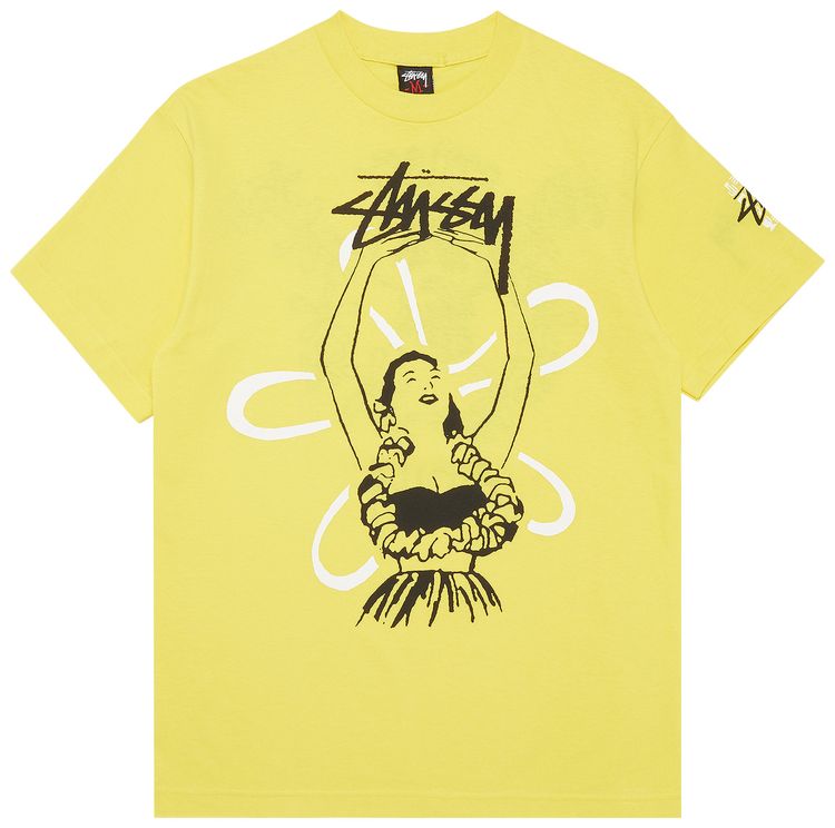 Stussy Gear Hula Dancer Tee Yellow