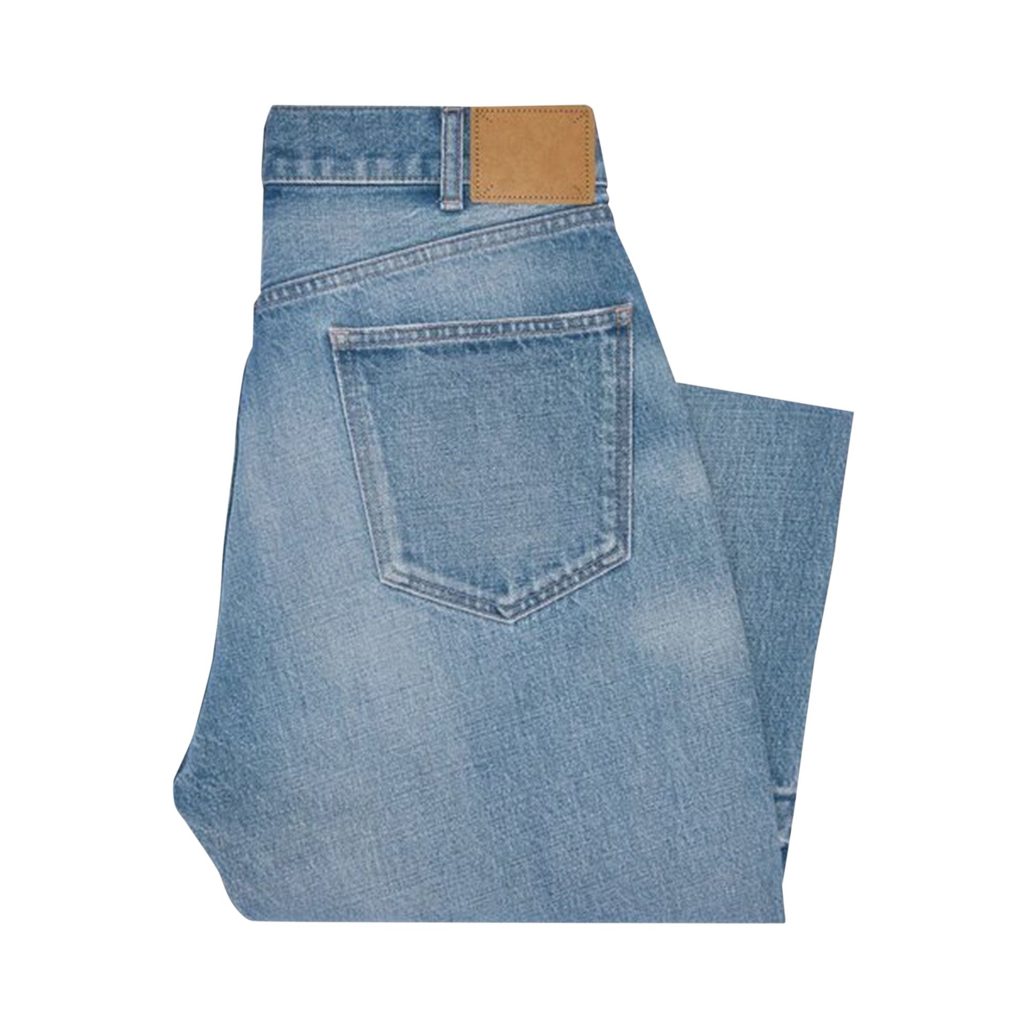 Buy CELINE Wesley Released Hem Jeans 'Zuma Wash' - 2N785034S