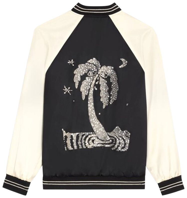 CELINE Oversized Lost Paradise Teddy Jacket Black