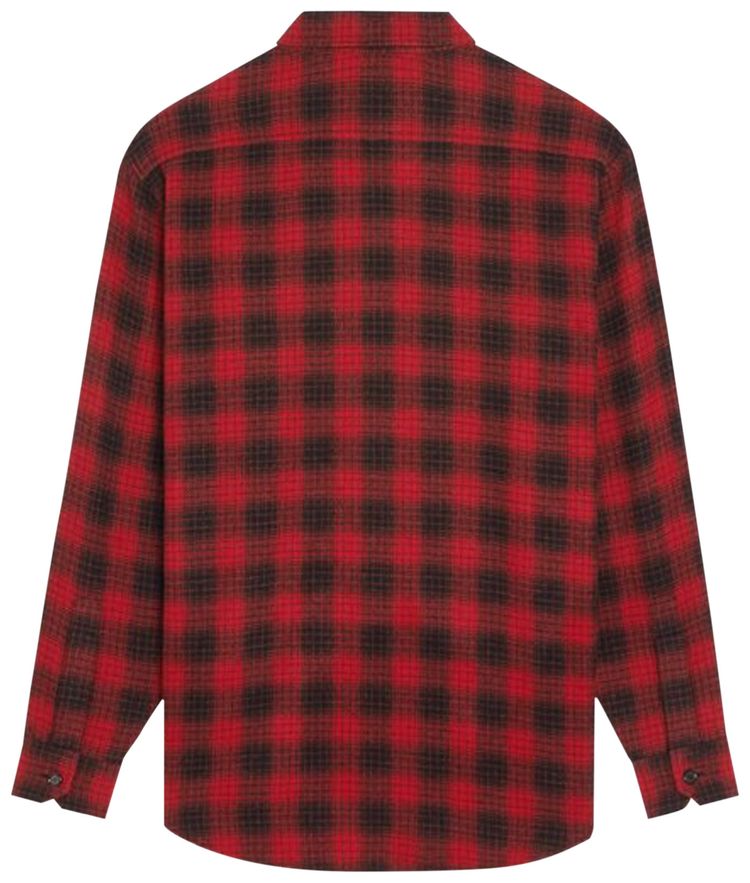 CELINE Trappeur Chemise RedBlack