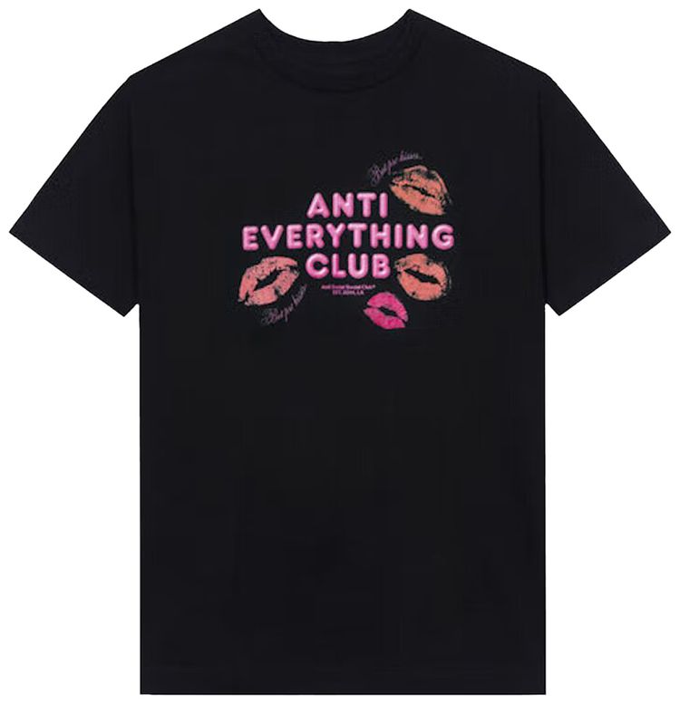 Anti Social Social Club Anti Everything Club 3 T Shirt Black