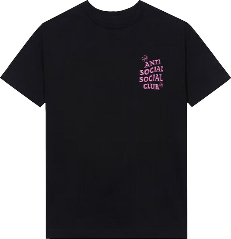 Anti Social Social Club Coral Crush T-Shirt 'Black'